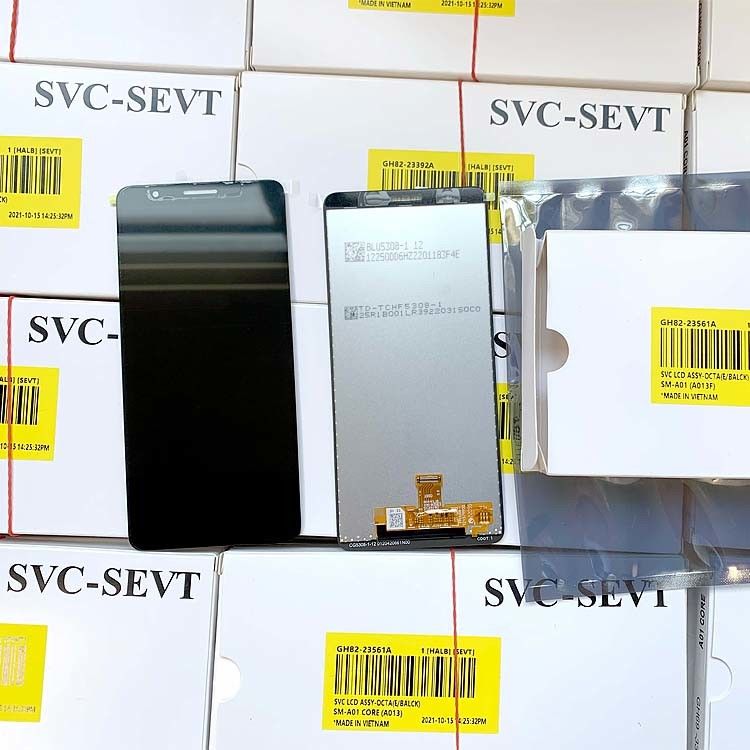 ब्लैक 5.3 इंच ए01 कोर स्क्रीन रिप्लेसमेंट एलसीडी डिस्प्ले 1480x720 पिक्सल