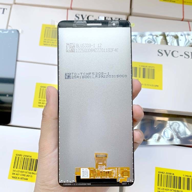 ब्लैक 5.3 इंच ए01 कोर स्क्रीन रिप्लेसमेंट एलसीडी डिस्प्ले 1480x720 पिक्सल