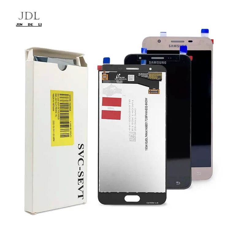 JDL J7 प्राइम 1920x1080 पिक्सेल स्पष्ट देखने के लिए टीएफटी एलसीडी डिस्प्ले सर्विस पैक