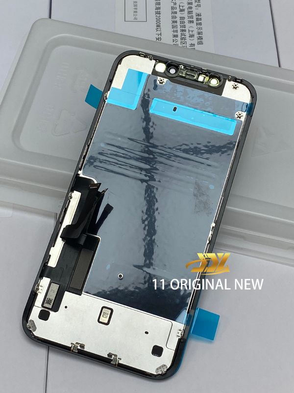 100% मूल नया 11 मोबाइल फोन एलसीडी स्क्रीन फ्रंट असेंबली IPhone 11 के लिए